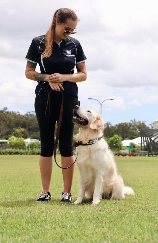 Dog trainer Abi